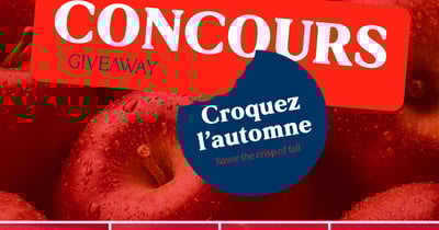 Concours Gagnez une carte-cadeau de 50 $! Concours Gagnez une carte-cadeau de 50 $!