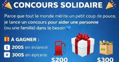 Concours Gagnez 500$ en cartes-cadeaux pour l'essence et l'épicerie!