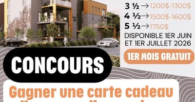 Concours Gagnez une carte-cadeau d'essence de 500$!