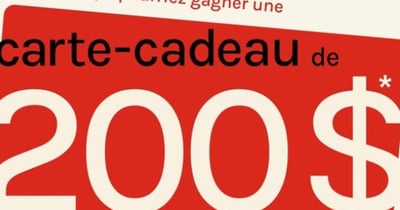 Concours Gagnez une carte-cadeau du Village des Valeurs de 200$ pour vous et un ami!