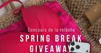 Concours Gagnez une carte cadeau la vie en rose de 200$ un Airpods et un maillot!