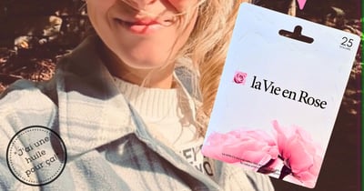 Concours Gagnez une carte-cadeau la vie en rose de 25$!