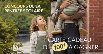 Concours Gagnez une carte-cadeau l'Aubainerie de 100$!