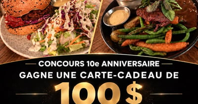 Concours Gagnez une carte-cadeau Le C.A. Resto Traiteur de 100$!