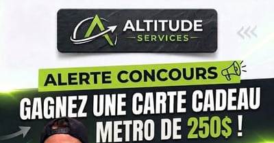 Concours Gagnez une carte cadeau Métro de 250$!