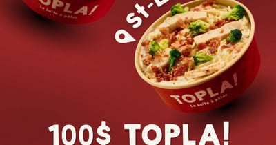 Concours Gagnez une carte-cadeau Topla de 100$!
