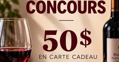 Concours Gagnez une carte-cadeau Vinexpert Signature de 50$!