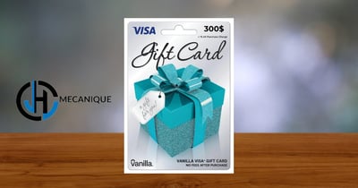 Concours Gagnez une carte-cadeau VISA de 300 $