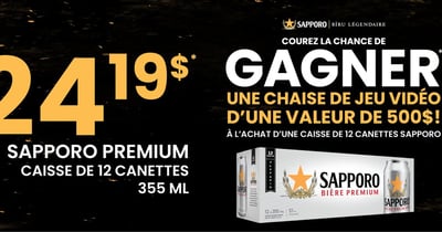 Concours Gagnez une chaise de jeu vidéo d’une valeur de 500$! Concours Gagnez une chaise de jeu vidéo d’une valeur de 500$!