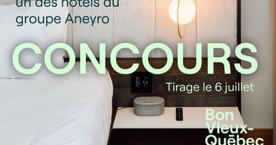 Concours Gagnez une escapade dans le Vieux-Québec!