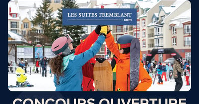 Concours Gagnez une escapade de début de saison Les Suites Tremblant!