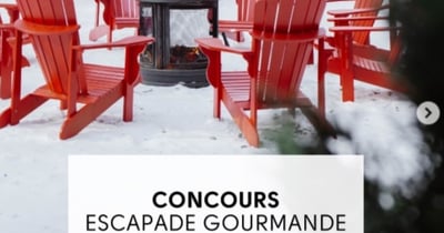 Concours Gagnez une escapade gourmande et une nuitée au château Ste-Agnès!