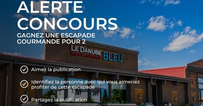 Concours Gagnez une escapade gourmande pour deux!