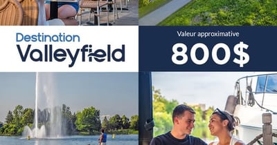 Concours Gagnez une escapade pour deux personnes à Sallabery-de-Valleyfield!