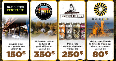 Concours Gagnez une expérience à Val-d'Or d'une valeur de 830$!