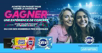 Concours Gagnez une expérience de concert pouvant atteindre 15000$!
