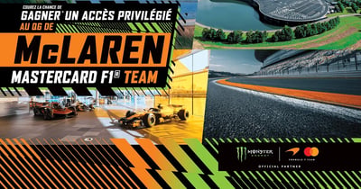 Concours Gagnez une expérience tout-accès au domicile de l'équipe McLaren Mastercard F1!