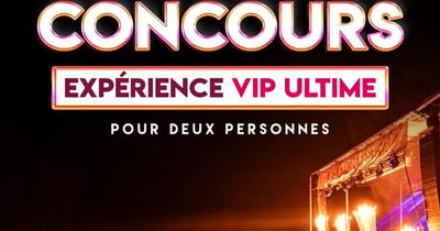 Concours Gagnez une expérience VIP inoubliable pour deux au festival Sunsation!