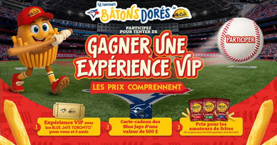 Concours Gagnez une expérience VIP pour quatre personnes au Rogers CentreMC pour assister à un match des Blue Jays!