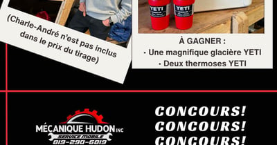 Concours Gagnez une glacière et 2 thermos!