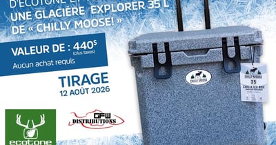 Concours Gagnez une glacière Explorer 35 litres de Chilly Moose!