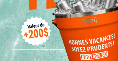 Concours Gagnez une glacière Yéti!
