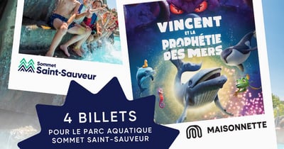 Concours Gagnez une journée dans les glissades d’eau suivie d’une sortie au cinéma!