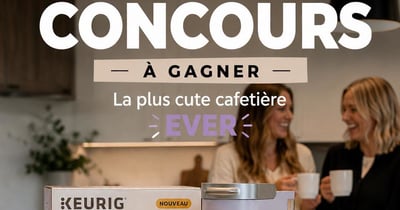 Concours Gagnez une Keurig K-Mini Go de couleur violette!