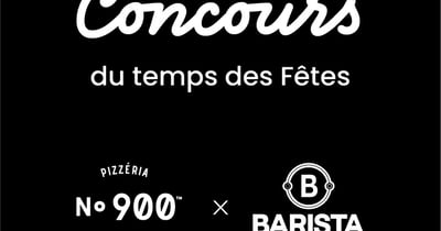 Concours Gagnez une Machine espresso et un four à pizza avec BARISTA et Pizzeria No.900