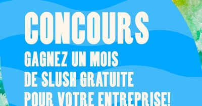 Concours Gagnez une machine Slush Puppie pendant un mois, pour vous et votre équipe de travail!