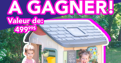Concours Gagnez une Maison de Patouille de Smoby!