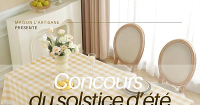 Concours Gagnez une nappe Colette de Maison L’Artisane couleur au choix!