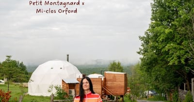 Concours Gagnez une nuitée dans un dôme chez mi-clos, dômes à Orford et une carte-cadeau Petit montagnard de 250$!