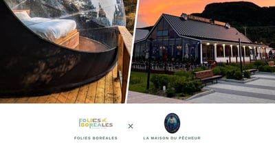 Concours Gagnez une nuitée pour 2 dans une bulle transparente chez Folies Boréales!