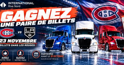 Concours Gagnez une paire de billets pour le match Canadiens vs Kings de Los Angeles, le 23 novembre prochain!