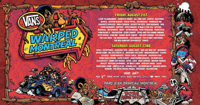 Concours Gagnez une paire de billets pour le Vans Warped Tour!