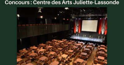 Concours Gagnez une paire de billets pour une pièce de théâtre au Centre des arts Juliette-Lassonde!