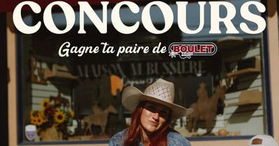 Concours Gagnez une paire de bottes Boulet de votre choix!
