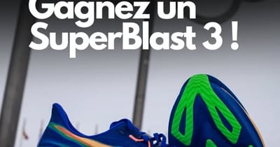 Concours Gagnez une paire de chaussure Asics SuperBlast 3 !