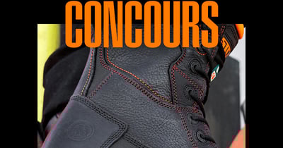 Concours Gagnez une paire de chaussures de travail de votre choix!