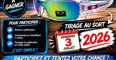 Concours Gagnez une paire de lunettes Oakley!