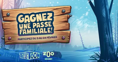 Concours Gagnez une passe familiale pour le zoo de Granby!