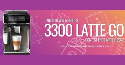 Concours Gagnez une Philips 3300 LatteGo!