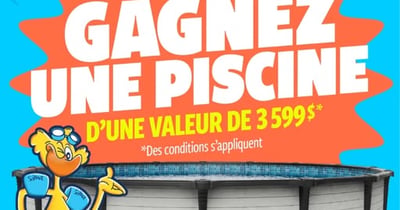 Concours Gagnez une piscine!
