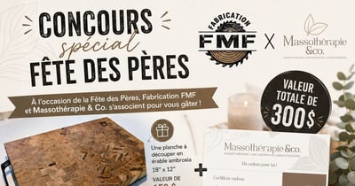 Concours Gagnez une planche à découper en érable ambrosia de 18