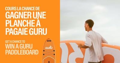 Concours Gagnez une planche à pagaie!