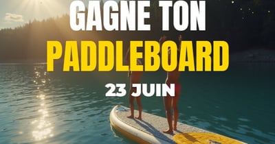 Concours Gagnez une planche de paddle gonflable!
