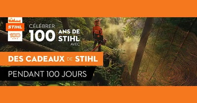 Concours Gagnez l'un des 100 prix Stihl!