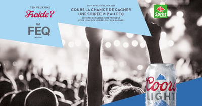 Concours Gagnez une soirée VIP au FEQ!