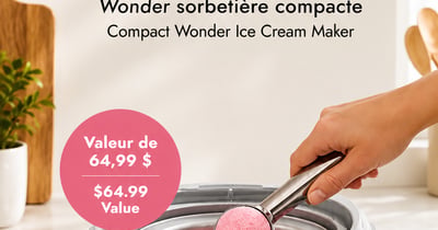 Concours Gagnez une sorbetière Cuisinart!